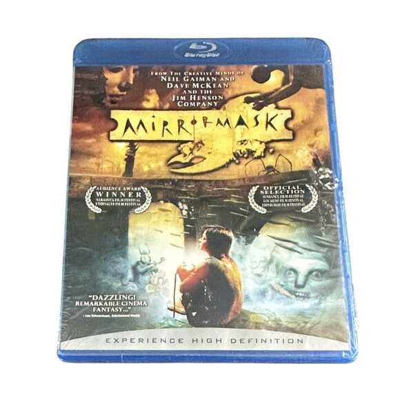 MirrorMask (Blu-ray Disc, 2008) Jim Henson Neil Gaiman Jason Barry RARE Fantasy - Picture 1 of 4